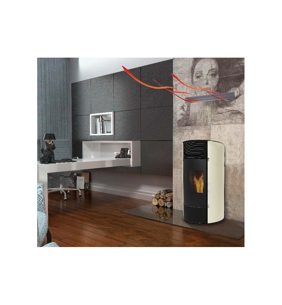 Estufa de pellet de aire canalizable EOSS ESPACE WIND
