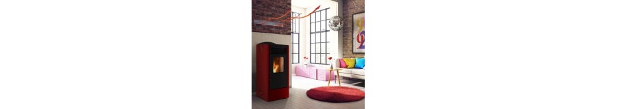 Estufa de Pellets canalizable EOSS VELVET WIND
